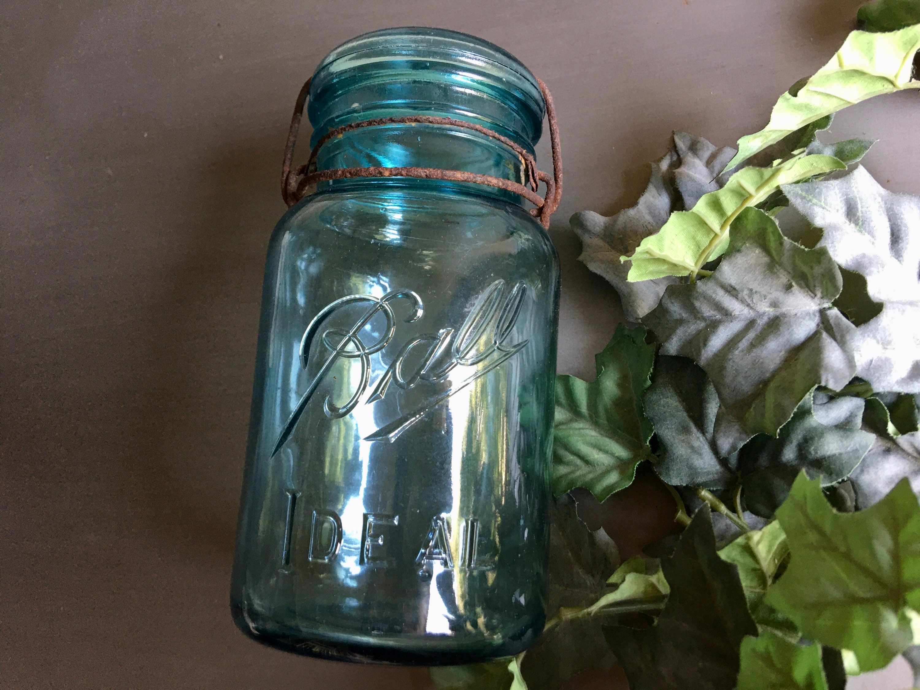 希少！ビンテージボールメイソンジャーIDEALワイヤー 型 2個セット