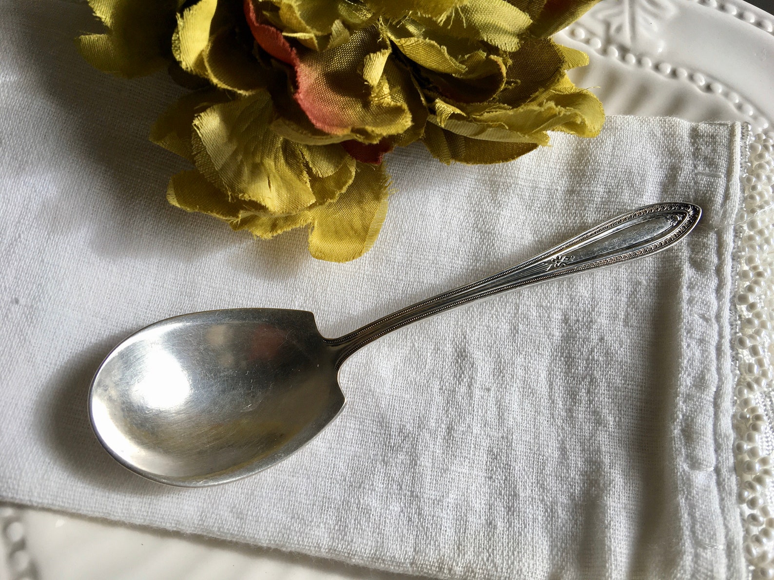 Reed and Barton Sugar Spoon Vintage Silver Sugar Spoon Etsy