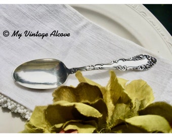 Sterling Silver Tea Spoons, Antique Sterling Silver Teaspoon, Antique Silver Spoon Patterns