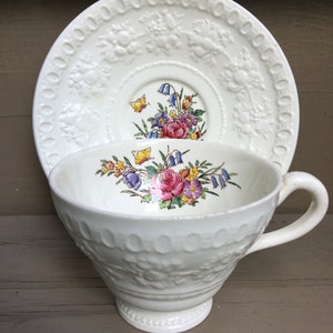 Wellesley Wedgwood Tintern Cup and Saucer