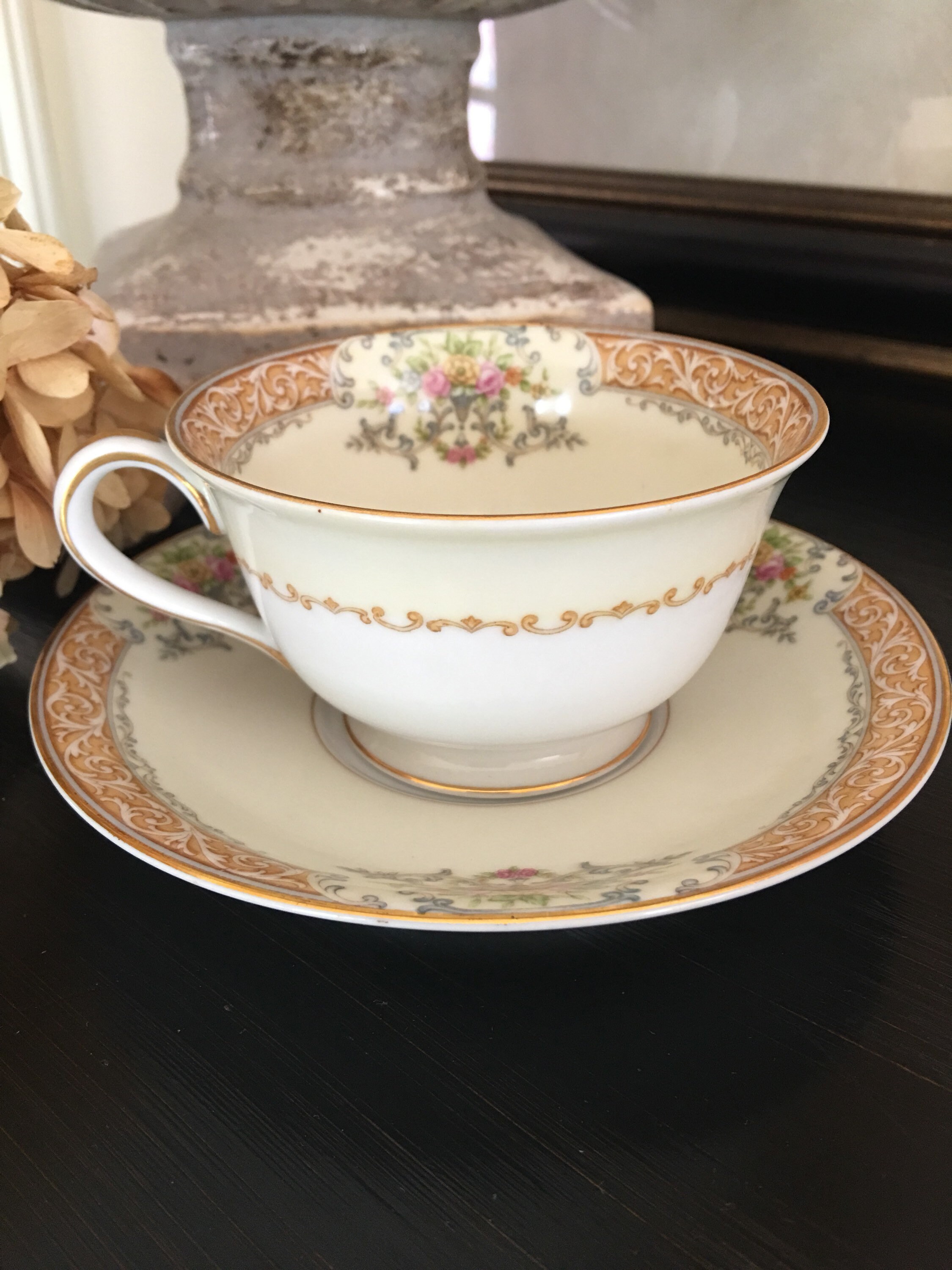 TEA ROSE☆ 様 取り置き NEC NSシリーズ Core i7 Amazon.com: Noritake Fine Porcelain Lace Wood Gold Pink tea and