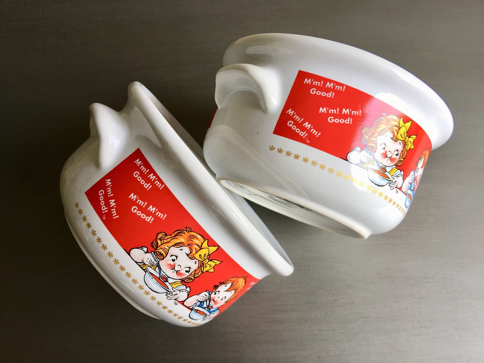 1998 Campbells Soup Bowl With Lid Vintage Campbell's Soup Etsy