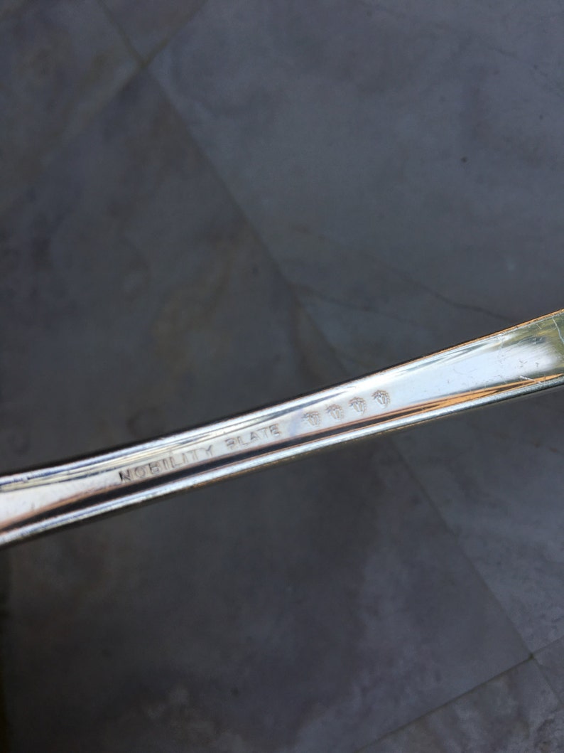 Oneida Caprice Silverplate Grille Forks Silver Nobility Plate Vintage 1937 Set ~ A2566 6
