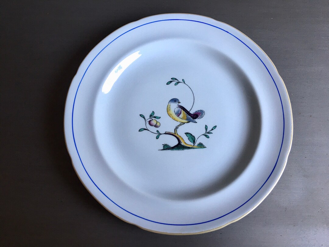 Spode Queens Bird, Vintage Bird Plate, Spode Queen's Bird China Etsy