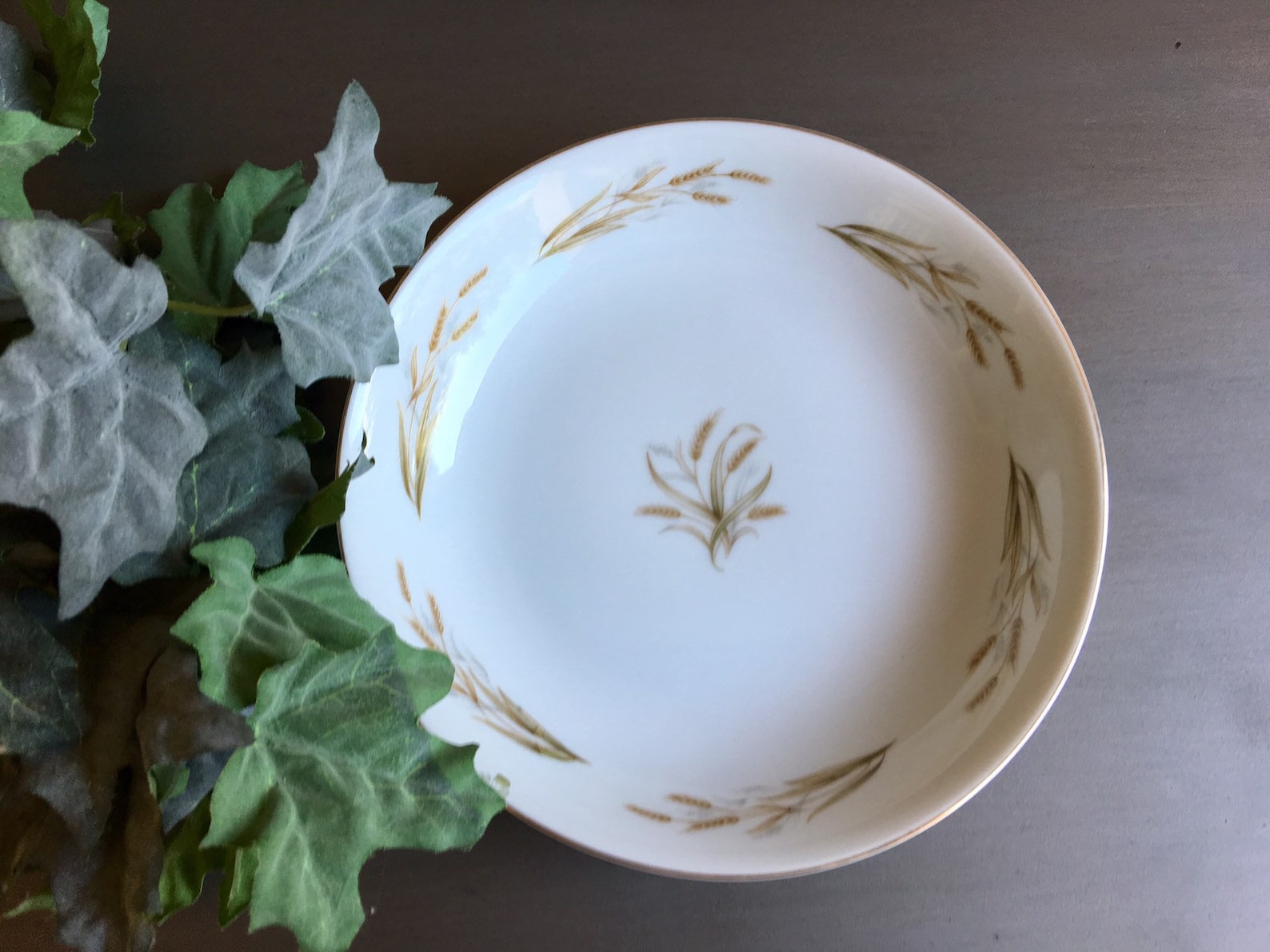 Kyoto Fine China Bowls Kyoto China Bowls Kyoto Gold Wheat Etsy