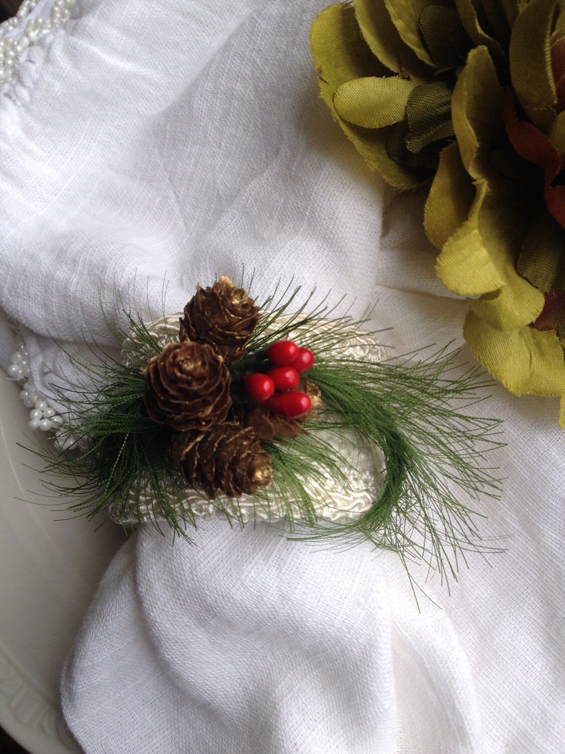 Faux Flower Bouquet Holder Silk Flower Bouquet Holder Fake Etsy