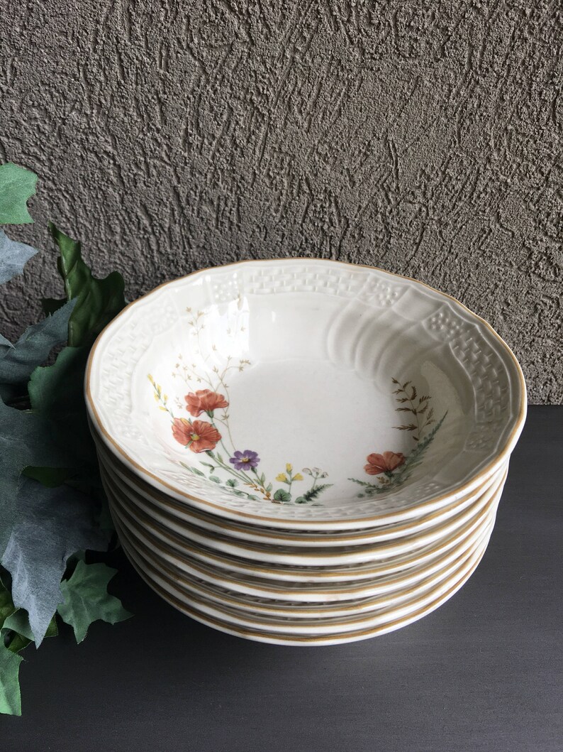 Mikasa Margaux China Mikasa Margaux Vintage Dessert Bowls Etsy