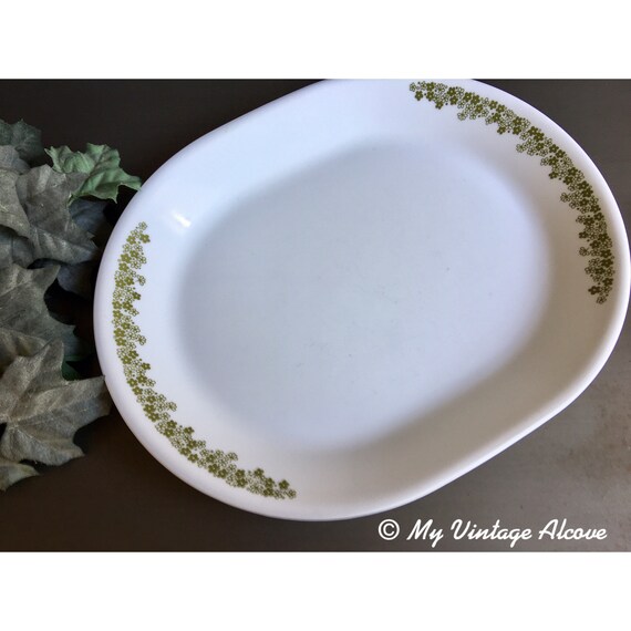 Spring Blossom Corelle Dishes Corelle Spring Blossom Green Etsy