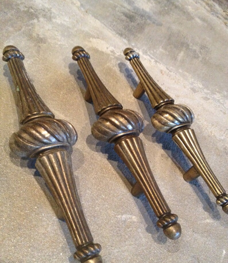 Decorative Brass Drawer Handles Decorative Brass Pull Etsy