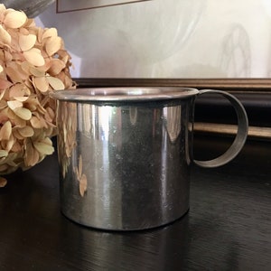 Childrens Cup, Silver Plated Cup, Silverplate Cup