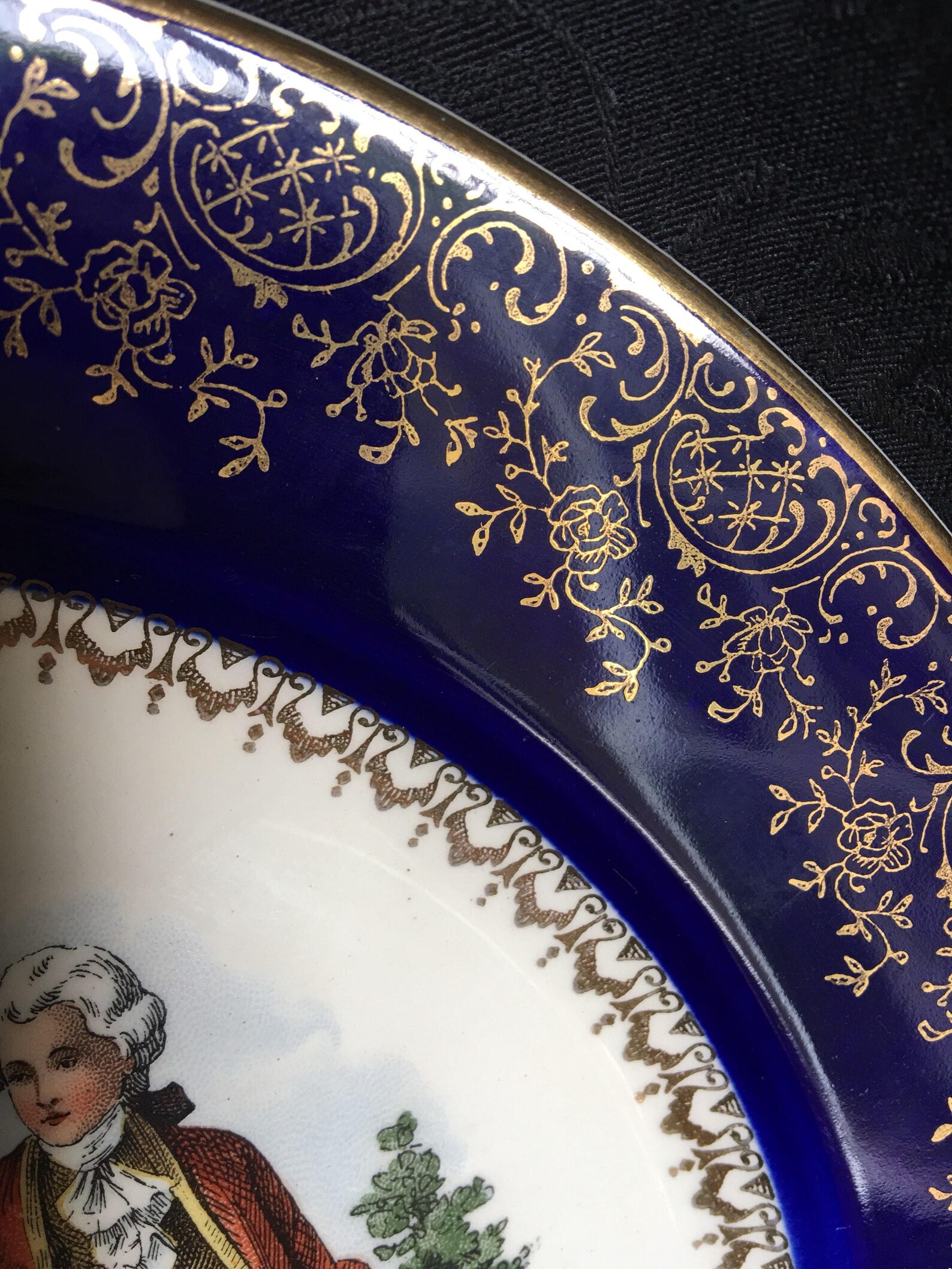 Century by Salem Plate 23 Karat Century by Salem Plates Etsy