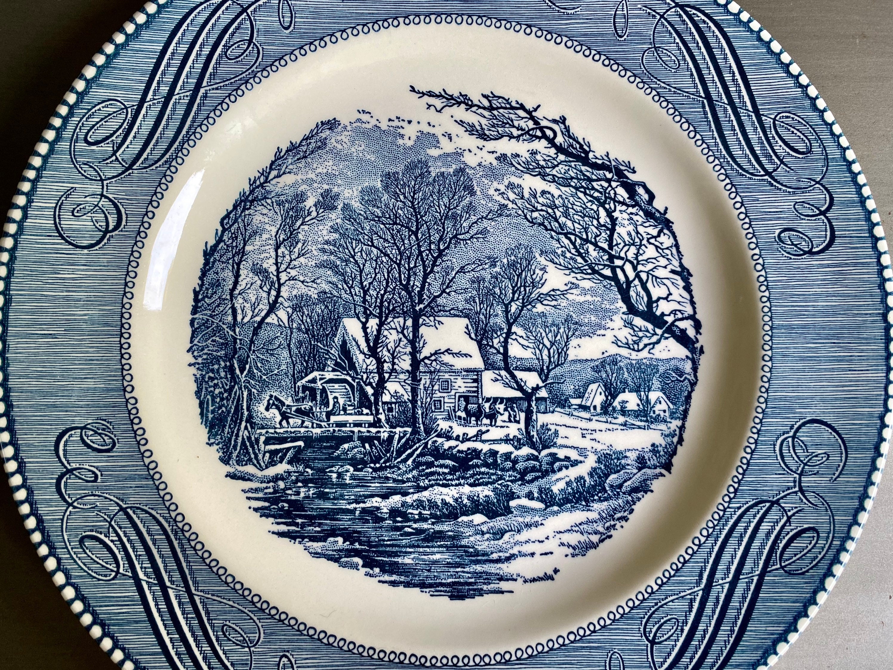 Currier and ives dishes deals
