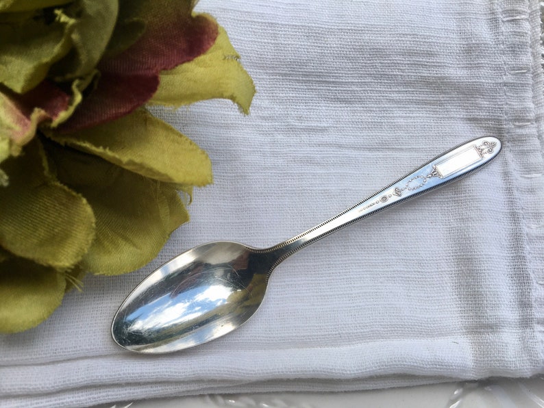 Antique Silverplate Youth Spoon