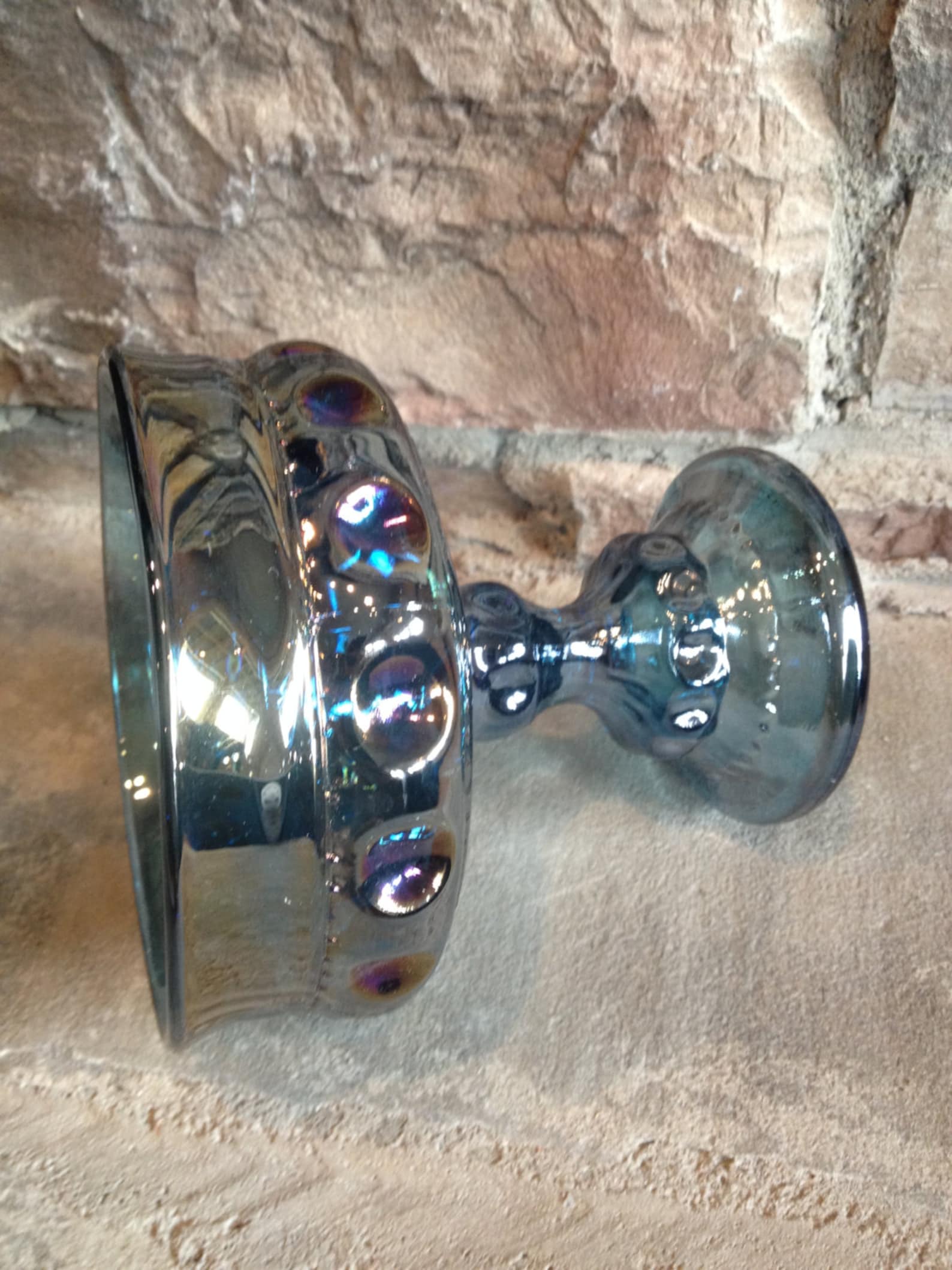 Kings Crown Thumbprint Glassware Indiana Glass Kings Crown Etsy