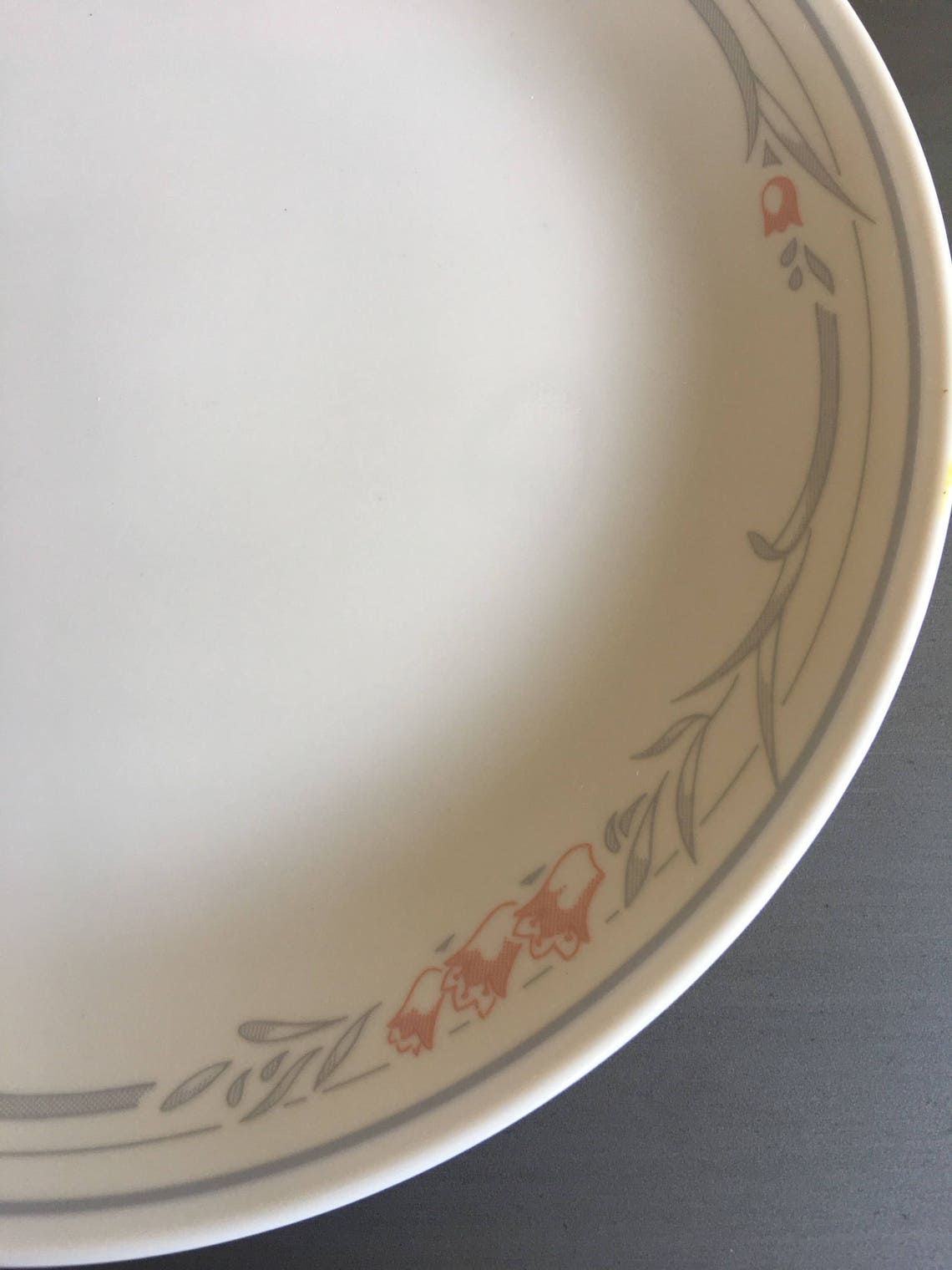 Corelle Tulip Pattern Rose Corelle Corelle Rose Corelle Etsy