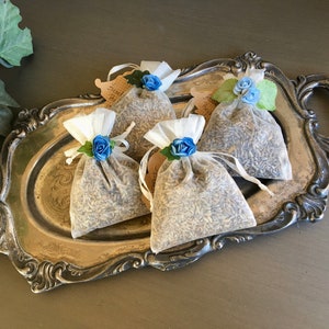Lavender Drawer Sachets, Handmade Lavender Sachets, Lavender Sachet for Drawers