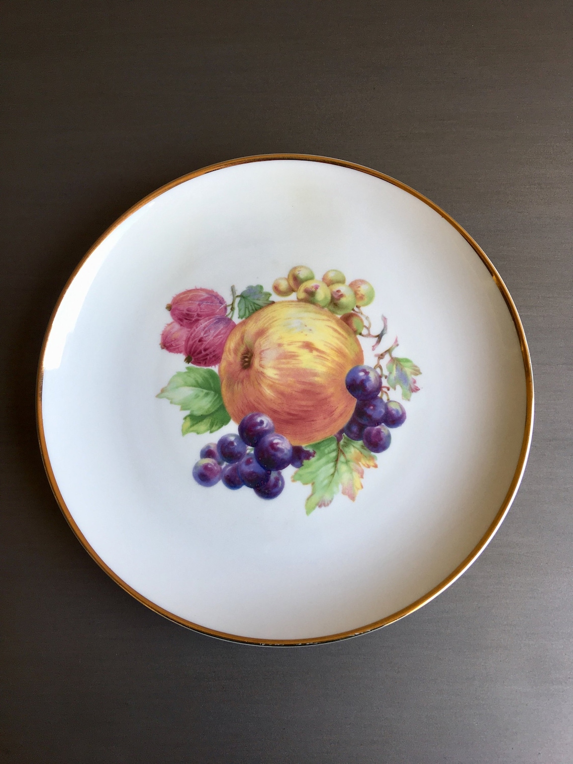 Fruit Design Plates Hutschenreuther Selb Fruit Plates Etsy