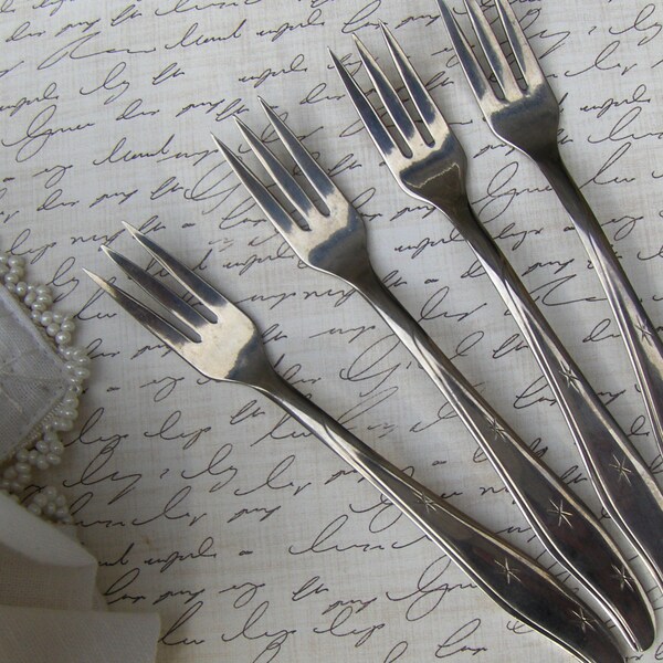 Vintage Appetizer Forks Mar-Crest Cocktail Fork Stainless Steel #2265