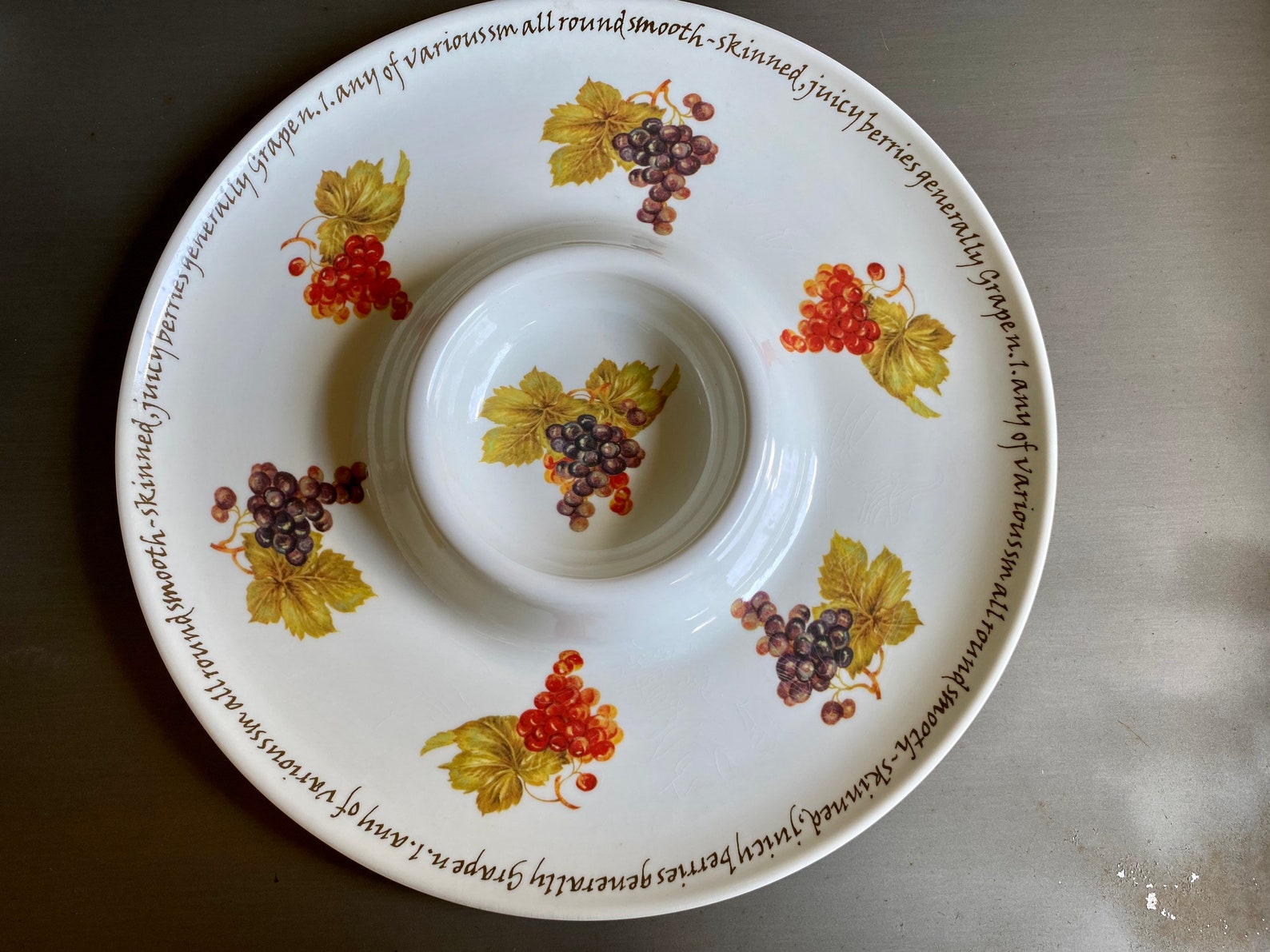 Melamine Chip and Dip Serving Platter Chips and Dip Serving Etsy