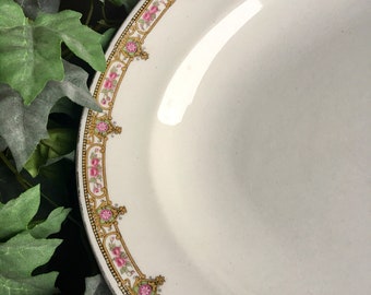 WH Grindley社幻のフローブルー オーバル皿（30.5cmx21.5cm