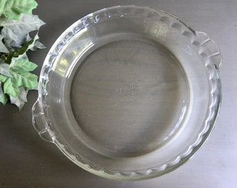 Pyrex Pie Dish, Pyrex Pie Plate Vintage, Vintage Pyrex Glass Pie Plate