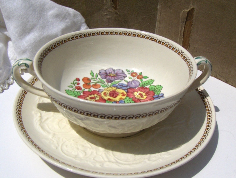 Wedgwood Windermere Wedgwood Patrician China Cream Soup ...