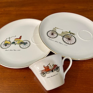Salem China Company 23 Karat Gold, Salem Ovenproof Dishes, Vintage Snack Plates