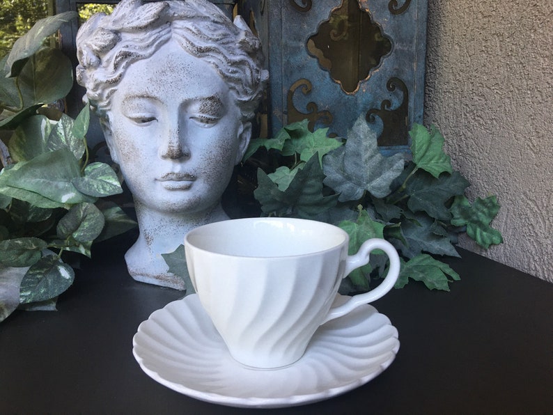 Johnson Brothers Regency White Tea Cups in Bulk Johnson Etsy