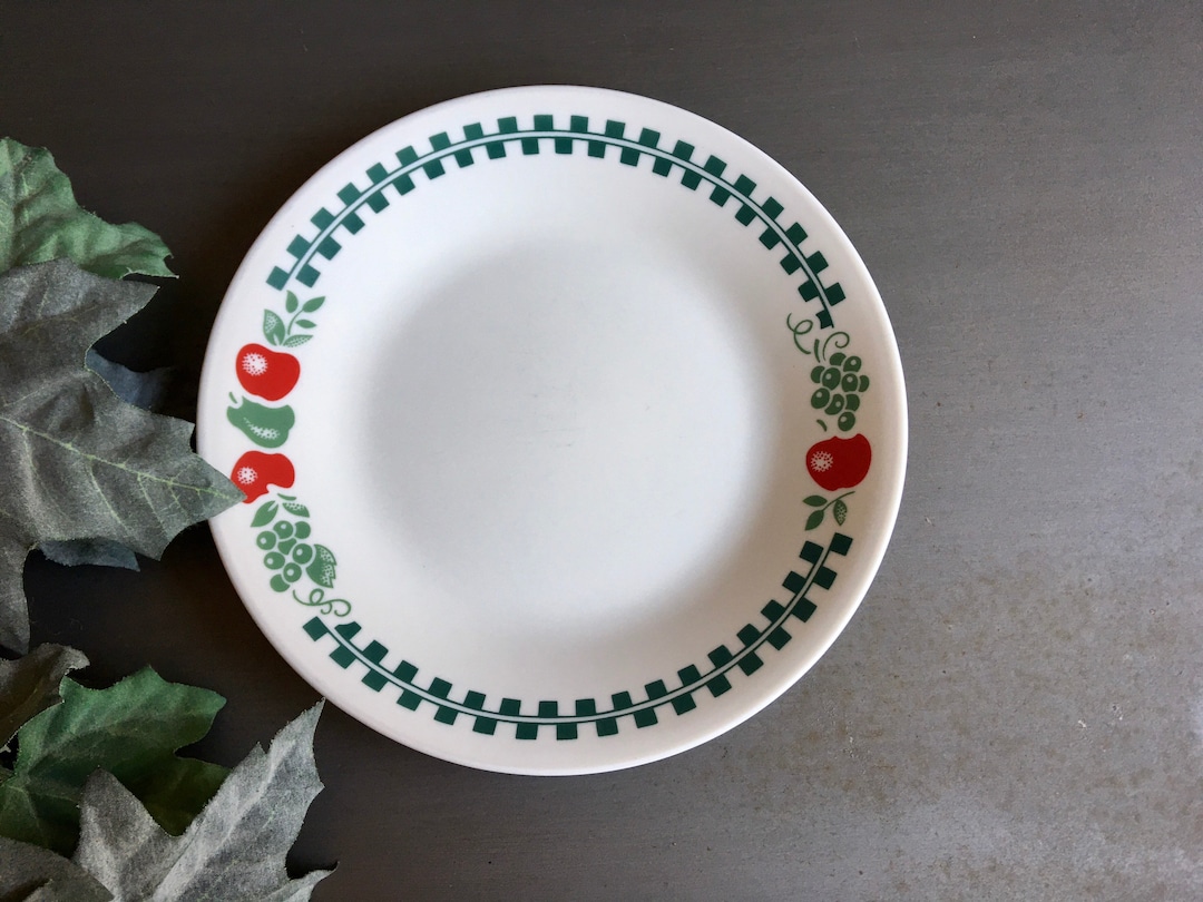 Corelle Bread Plates, Vintage Corelle Dishes, Corelle Farm Fresh Bread