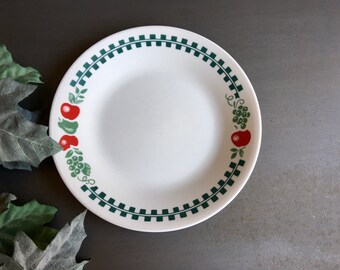 Corelle Bread Plates, Vintage Corelle Dishes, Corelle Farm Fresh Bread Plates