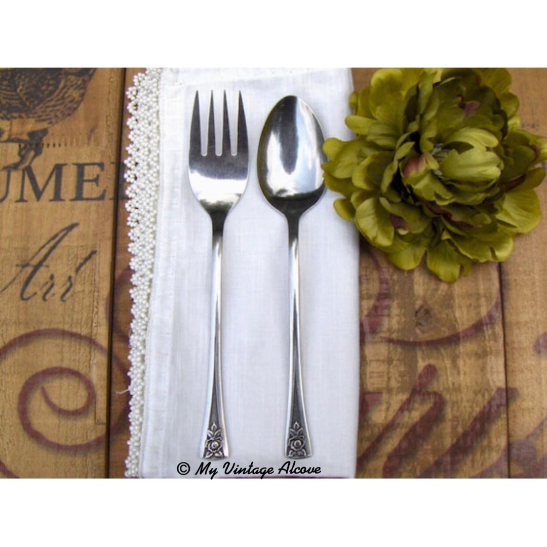 Northland Stainless Korea, Stainless Steel Serving Utensils Set, Oneida