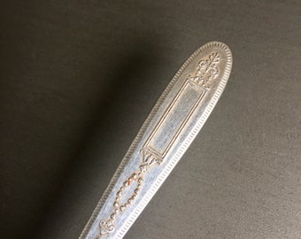 Oneida Community Silverplate Youth Fork, Antique Silverware, Grosvenor Community Plate Silverware