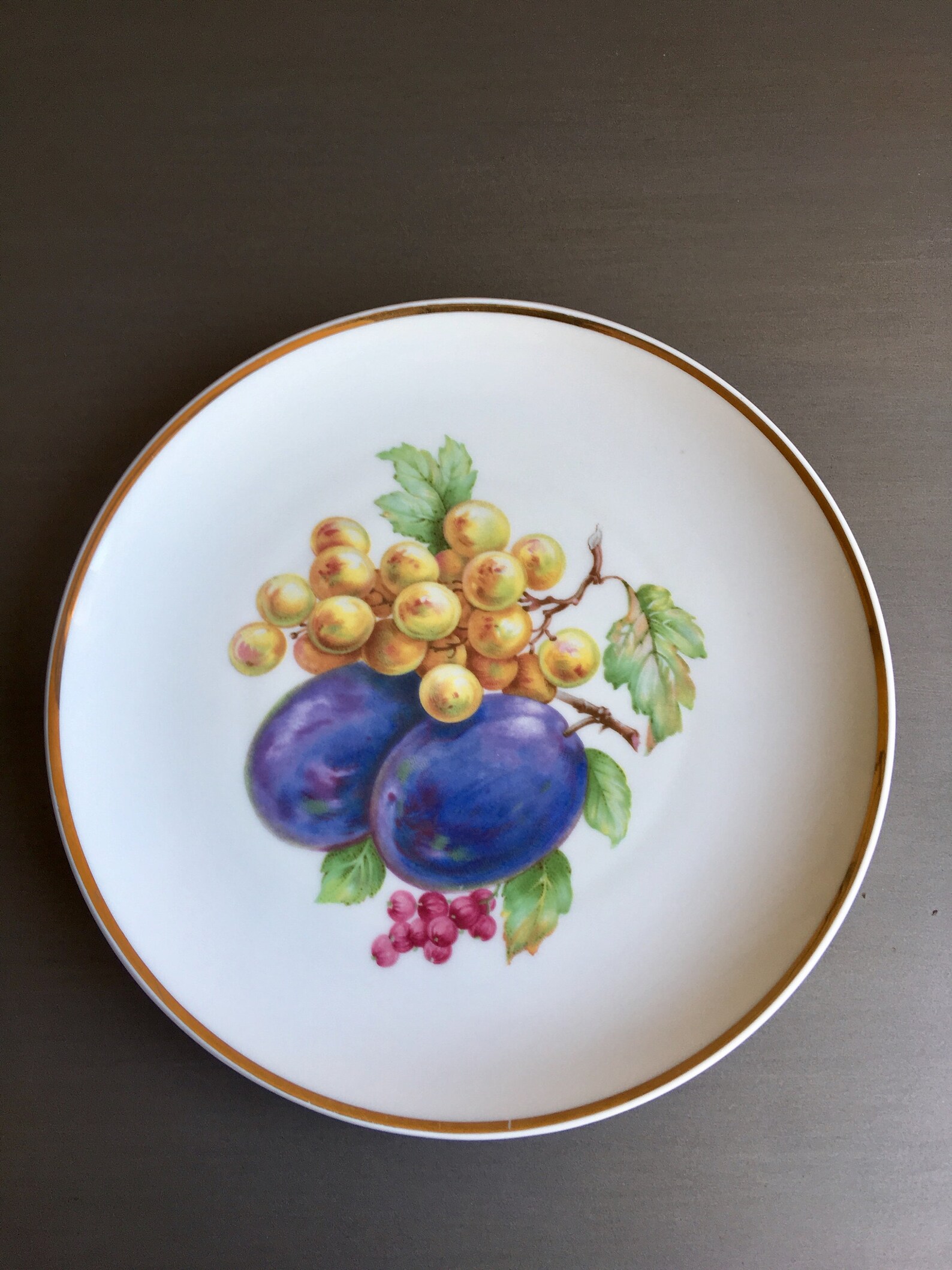 Fruit Design Plates Hutschenreuther Selb Fruit Plates Etsy