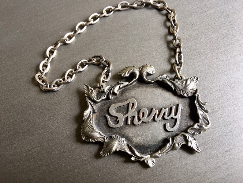 Metzke Pewter Sherry Decanter Tag - Etsy