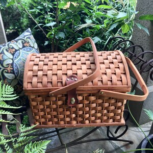 Picnic Basket For Four, Picnic Basket With Dishes image 3