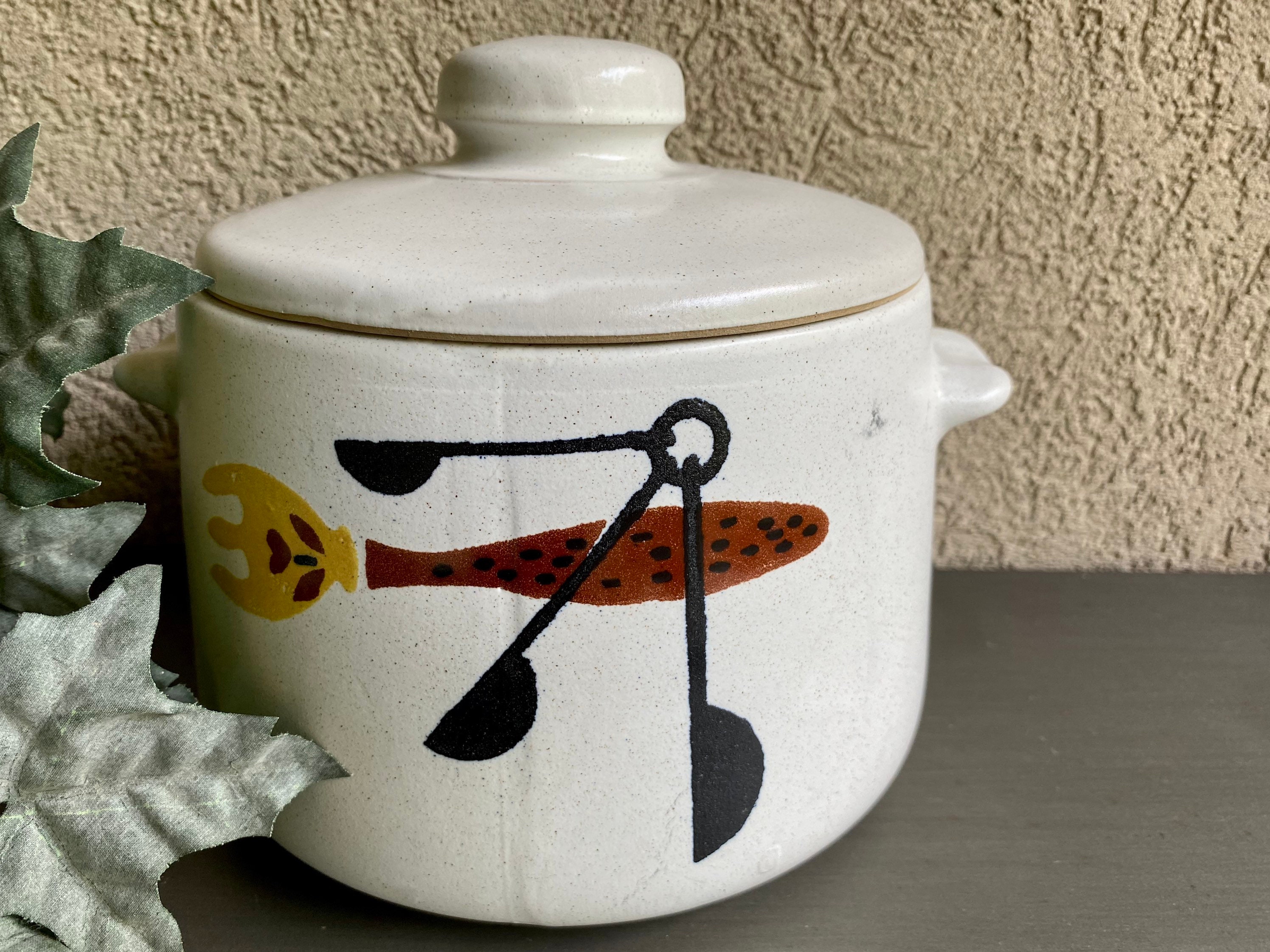 West Bend, Kitchen, West Bend Bean Pot Or Cookie Jar Mid Century Modern  Vintage