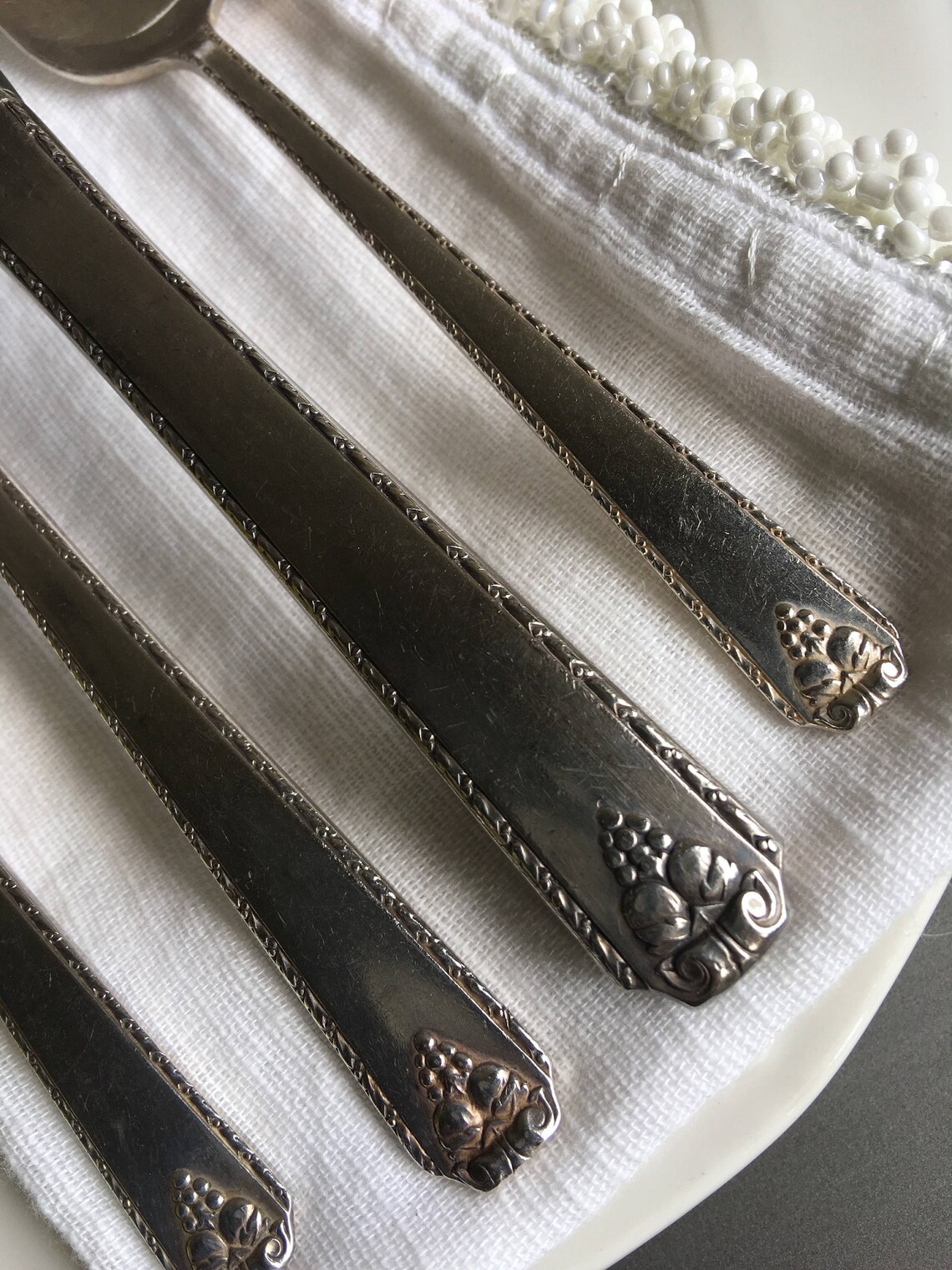 Oneida Bordeaux Flatware Set Oneida Bordeaux Serving Set Etsy