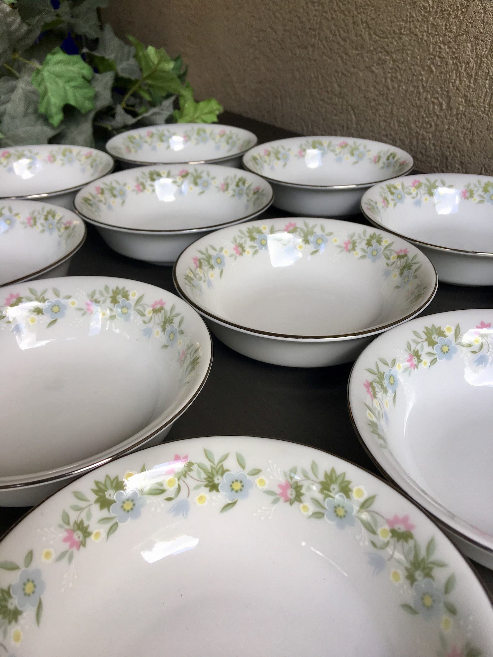 Johann Haviland Bavaria Germany Forever Spring Ceramic Dessert Etsy