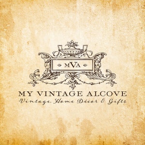 My Vintage Alcove logo for www.MyVintageAlcove.com and www.etsy.com/shop/MyVintageAlcove