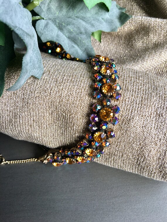 Kramer Bracelet, Kramer Rhinestone Bracelet, Krame