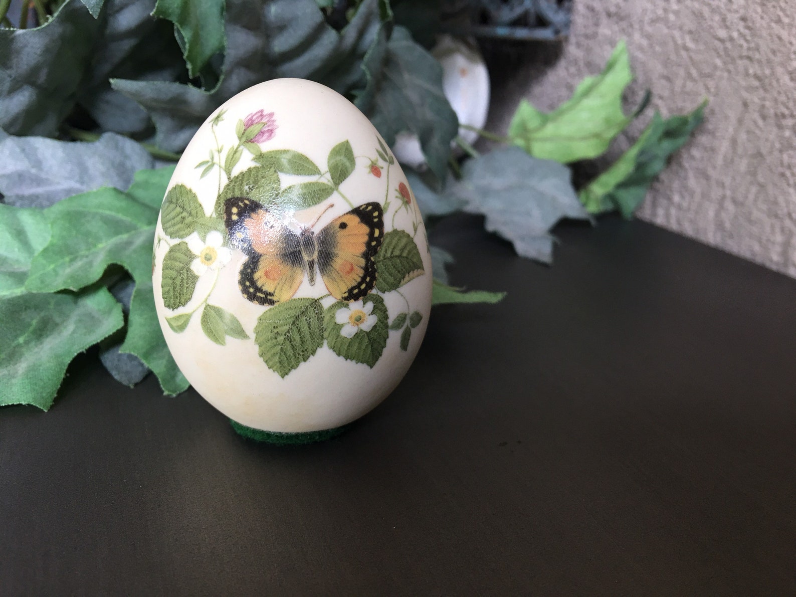 Decorative Ceramic Eggs Vintage Porcelain Egg Vintage Etsy