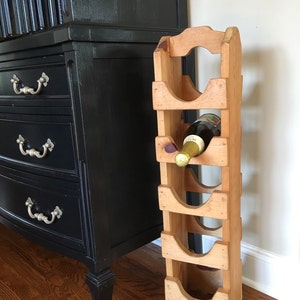 Narrow Wine Rack Etsy