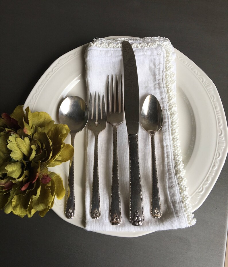 Oneida Bordeaux Flatware Set Oneida Bordeaux Serving Set Etsy