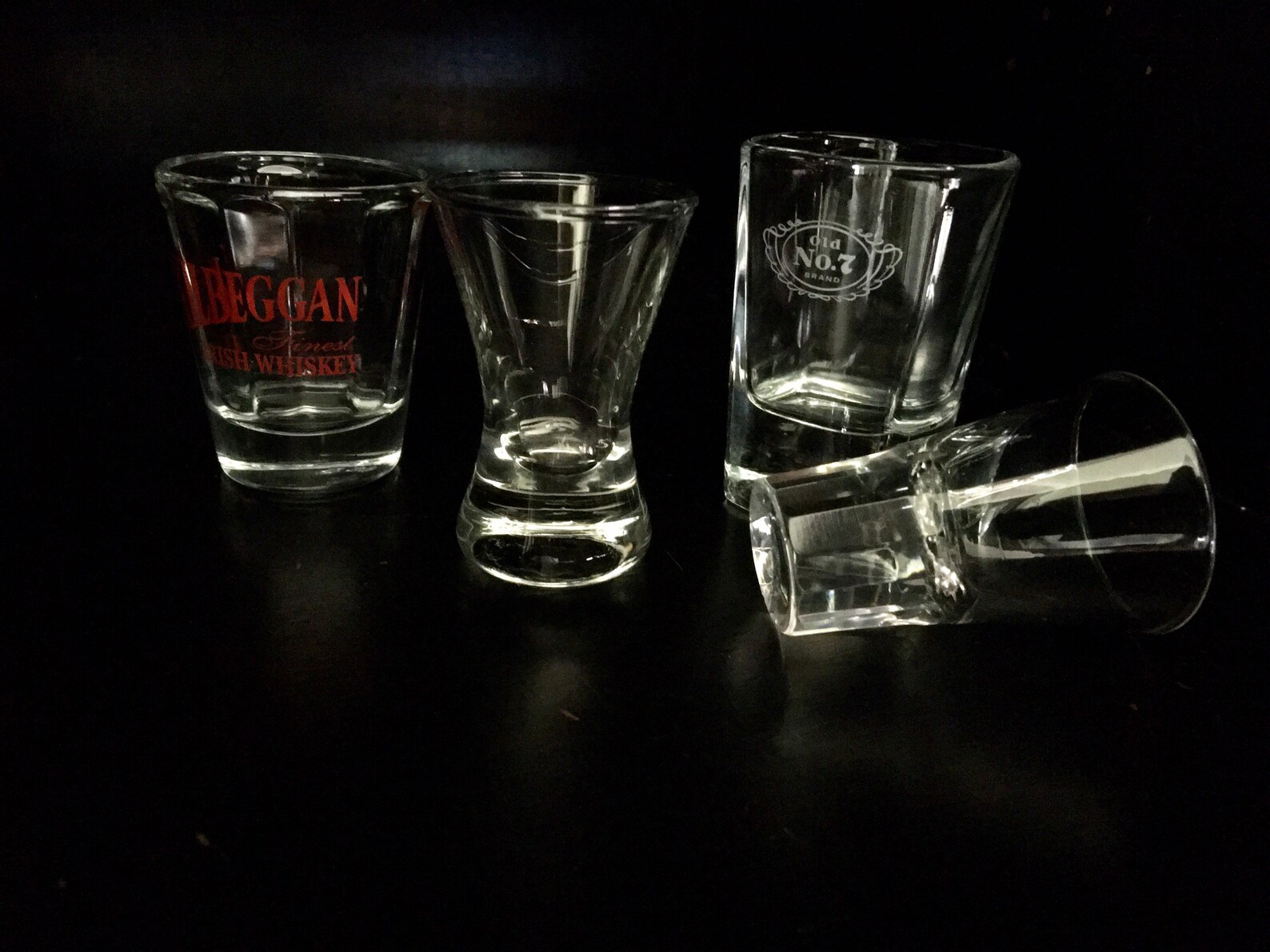 Old Shot Glass Collection Vintage Shot Glasses Retro Shot Etsy