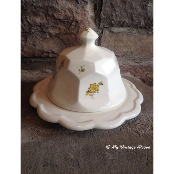 Cheese Dome Vintage Cheese Dome Ceramic Cheese Dome Etsy