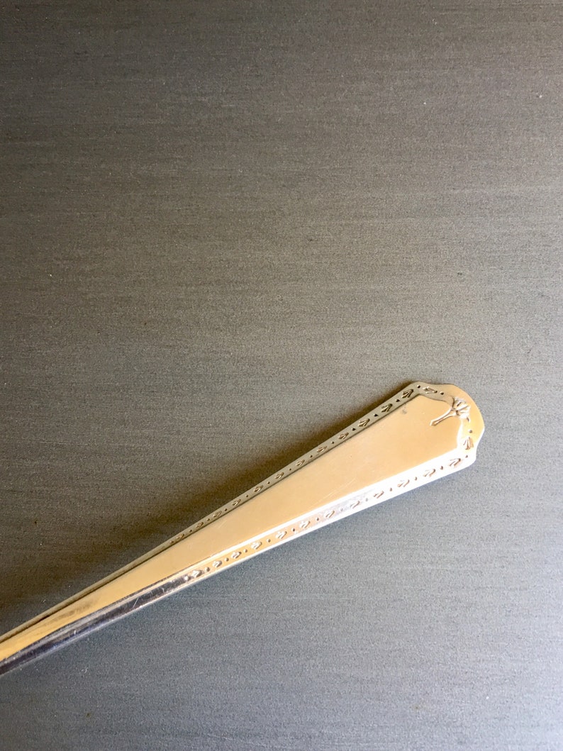 Cold Meat Fork Oneida Algonquin Meat Serving Fork Tudor Etsy