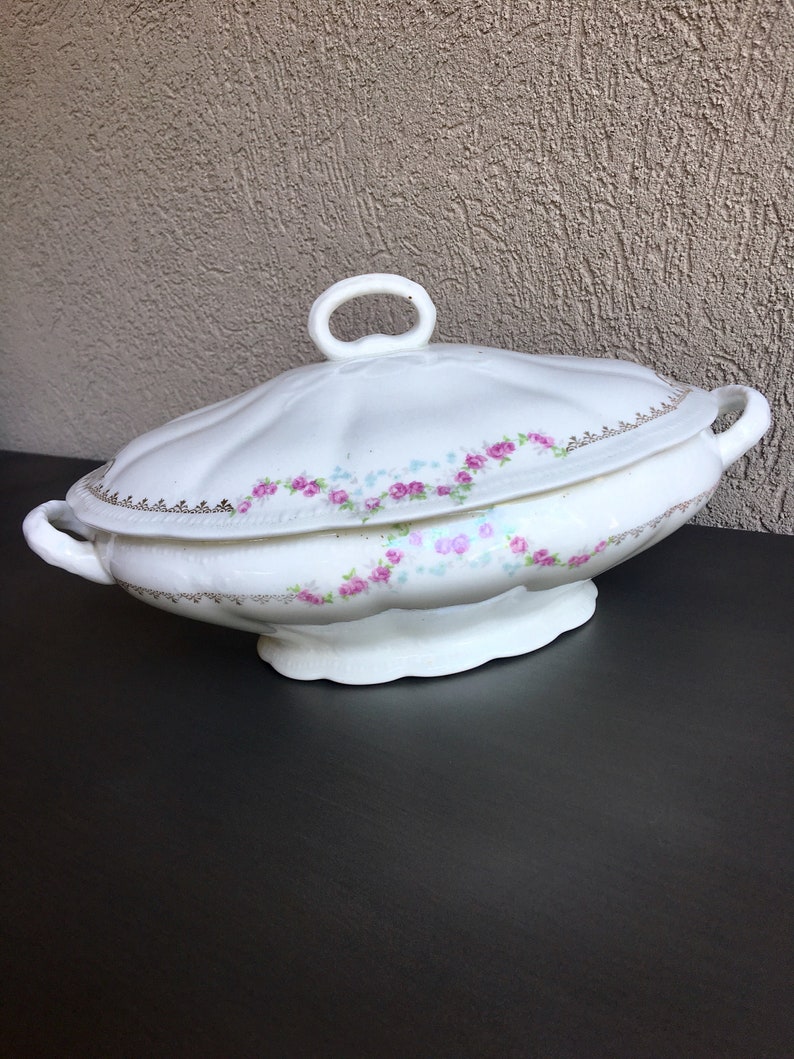 Serving Dish With Lid White Ceramic Serving Bowls With Lids Etsy Canada