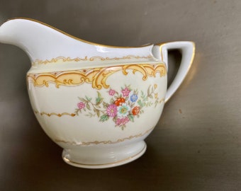 Noritake Barrymore Creamer - 8 Oz (236 Ml) Porcelain Creamer With Gold Trim, Classic Round Shape, White - View #13