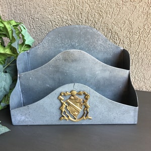 Desktop Mail Organizer, Metal Mail Organizer, Metal Mail Holder