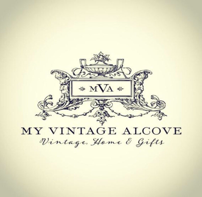 My Vintage Alcove logo for www.MyVintageAlcove.com and www.etsy.com/shop/MyVintageAlcove